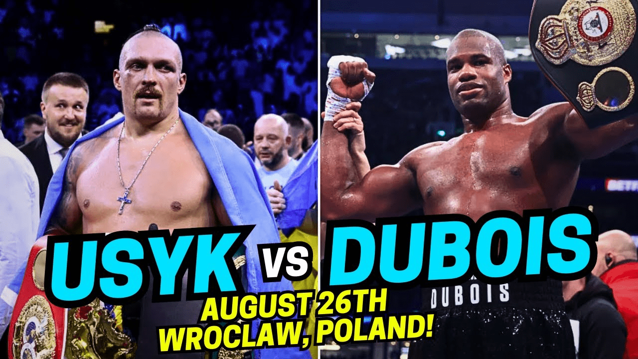 Blockbuster Showdown Oleksandr Usyk to Battle Daniel Dubois in Poland on 26th August, Confirms Alex Krassyuk