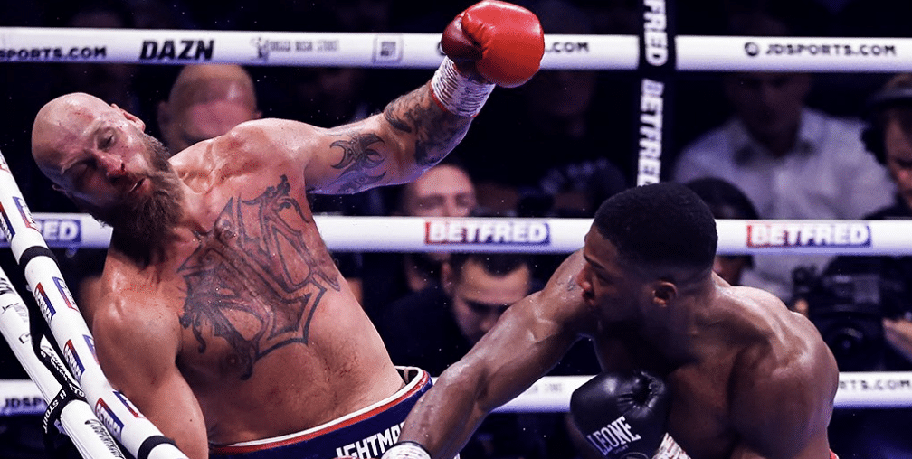 Joshua Defies The Boos To Stop Helenius In The Seventh Round