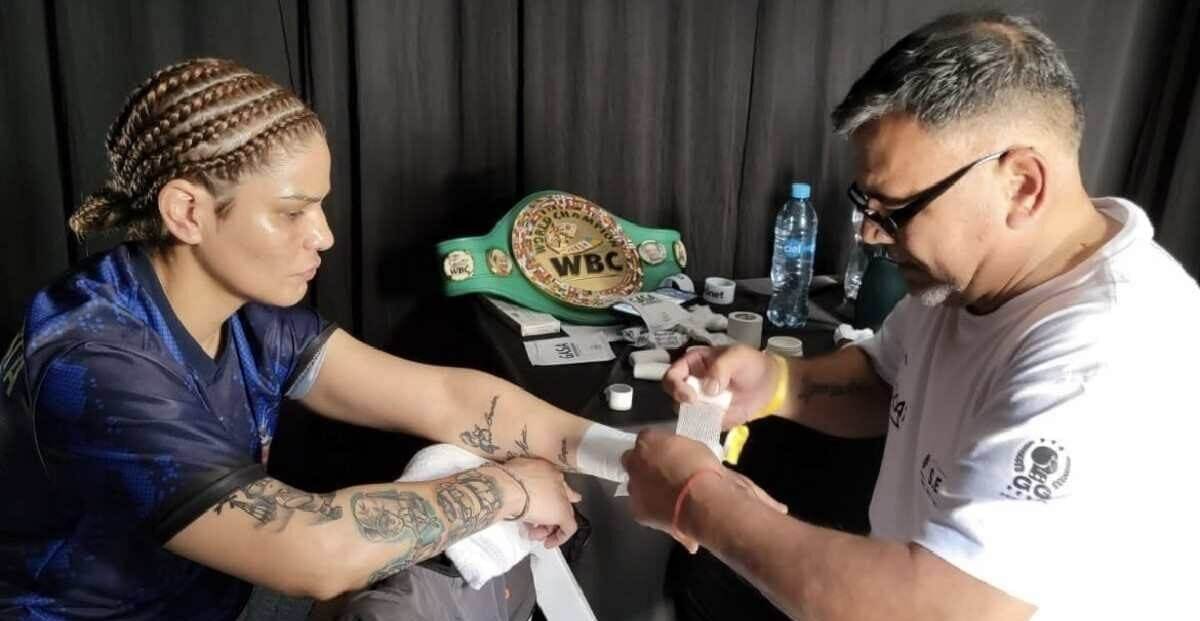 Boxer Sabrina Perez’s Trainer Collapses Ringside And Then Dies