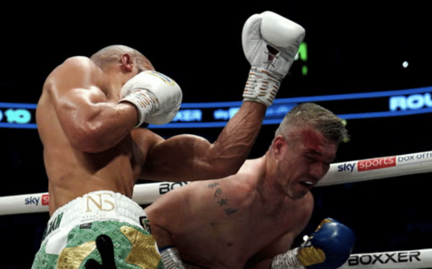 Chris Eubank Jr. dropped Liam Smith on two occasions to stop the Liverpudlian in the tenth round.